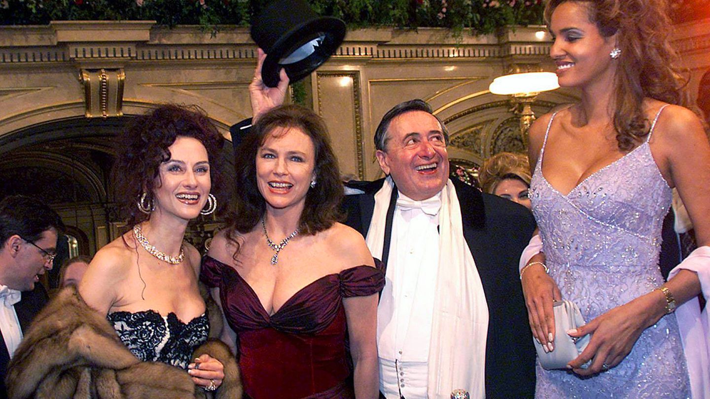 Jacqueline Bisset, Naddel, Richard Lugner