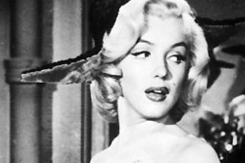 Marilyn Monroe in "Blondinen bevorzugt"