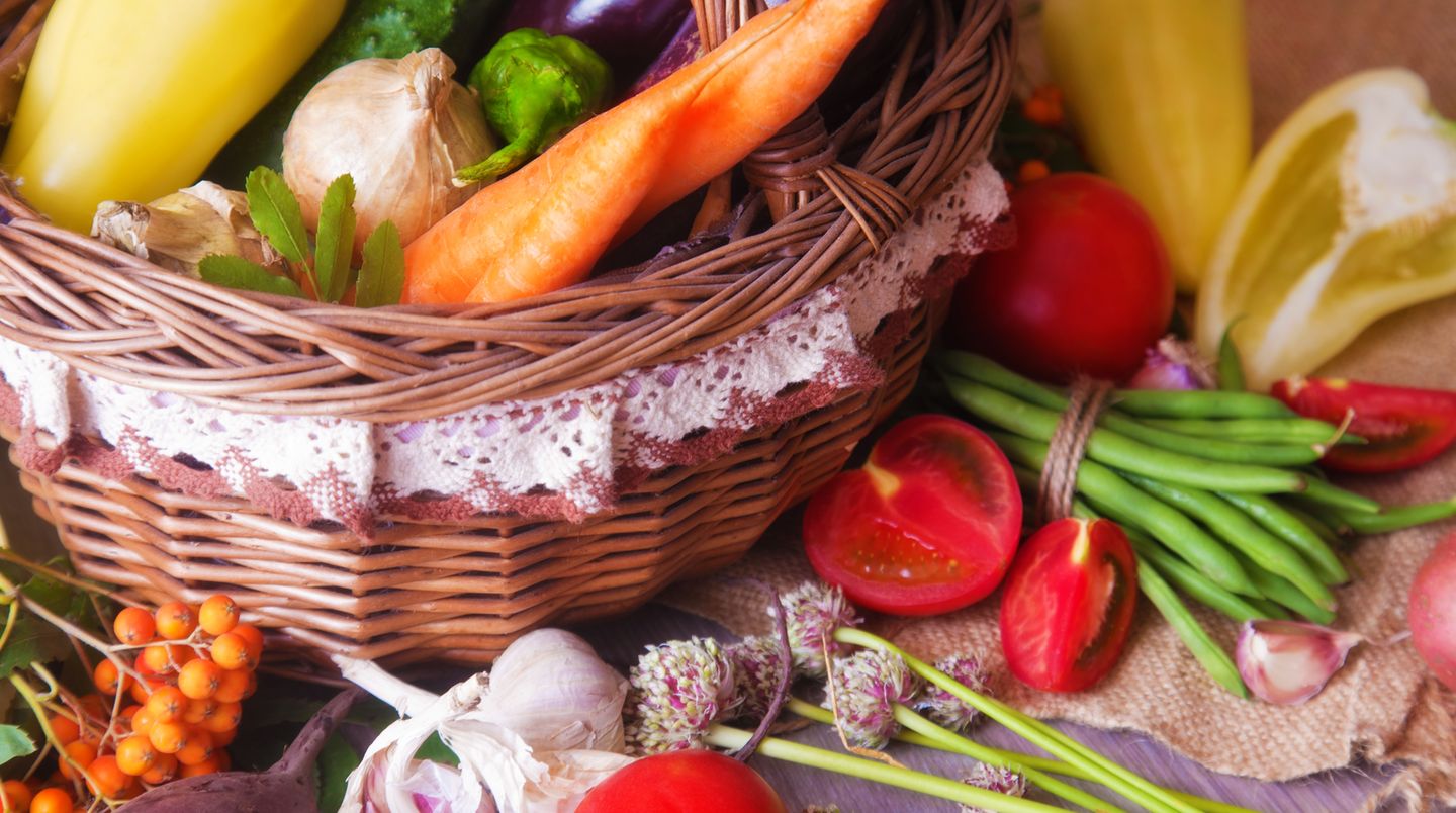 Empfohlene Lebensmittel für eine gesunde Ernährung
