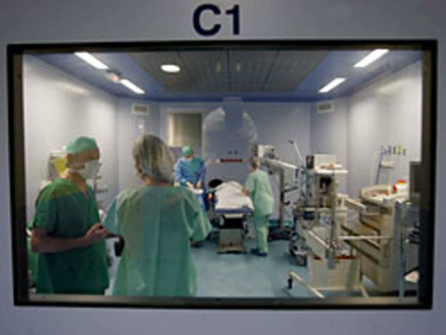Der Blick in einen Operationssaal