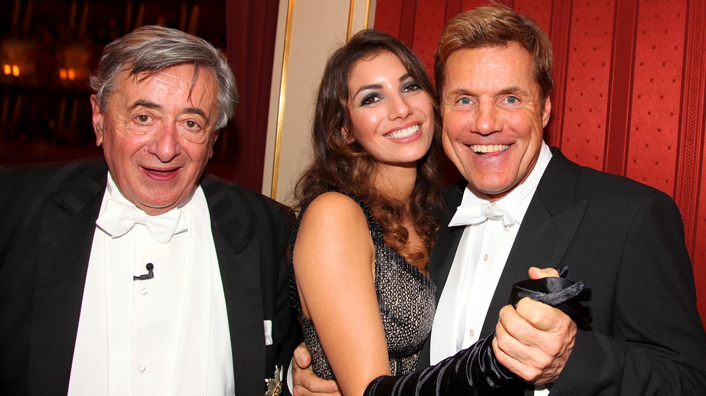 Richard Lugner, Carina Walz, Dieter Bohlen