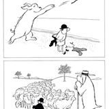 Ärger bereitete ihm die Serie "Auf den Hund gekommen", in der er die Rollen von Herr und Hund einfach vertauschte. Besonders geistliche Herren beschwerten sich bei Chefredakteur Henri Nannen aufs Heftigste, weil sie hier die Krone der Schöpfung verunglimpft sahen