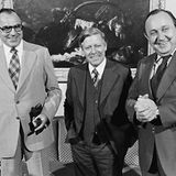 Genschers zwei Kanzler: Bis 1982 diente er unter Helmut Schmidt (SPD, Mitte) danach bis 1992 unter Helmut Kohl (CDU)