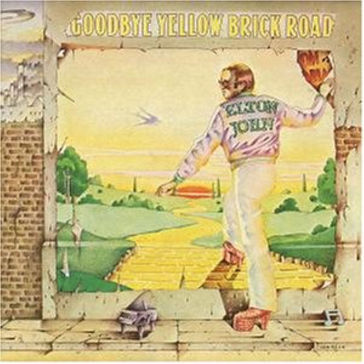 Die besten Alben der 70er Jahre: Als 1973 Goodbye Yellow Brick Road erschien, war Elton John schon längst ein Superstar. Der schrille Paradiesvogel machte mit Brillen-Fimmel und extravaganten Auftritten von sich reden, aber zuallererst war er ein begnadeter Sänger, Pianist und Songwriter. Das Album enthält neben unbekannten Perlen Klassiker wie den Titelsong, "Bennie And The Jets" oder das später wegen einer toten Prinzessin kaputt gespielte "Candle In The Wind". Als 1973 Goodbye Yellow Brick Road erschien, war Elton John schon längst ein Superstar. Der schrille Paradiesvogel machte mit Brillen-Fimmel und extravaganten Auftritten von sich reden, aber zuallererst war er ein begnadeter Sänger, Pianist und Songwriter. Das Album enthält neben unbekannten Perlen Klassiker wie den Titelsong, "Bennie And The Jets" oder das später wegen einer toten Prinzessin kaputt gespielte "Candle In The Wind".
