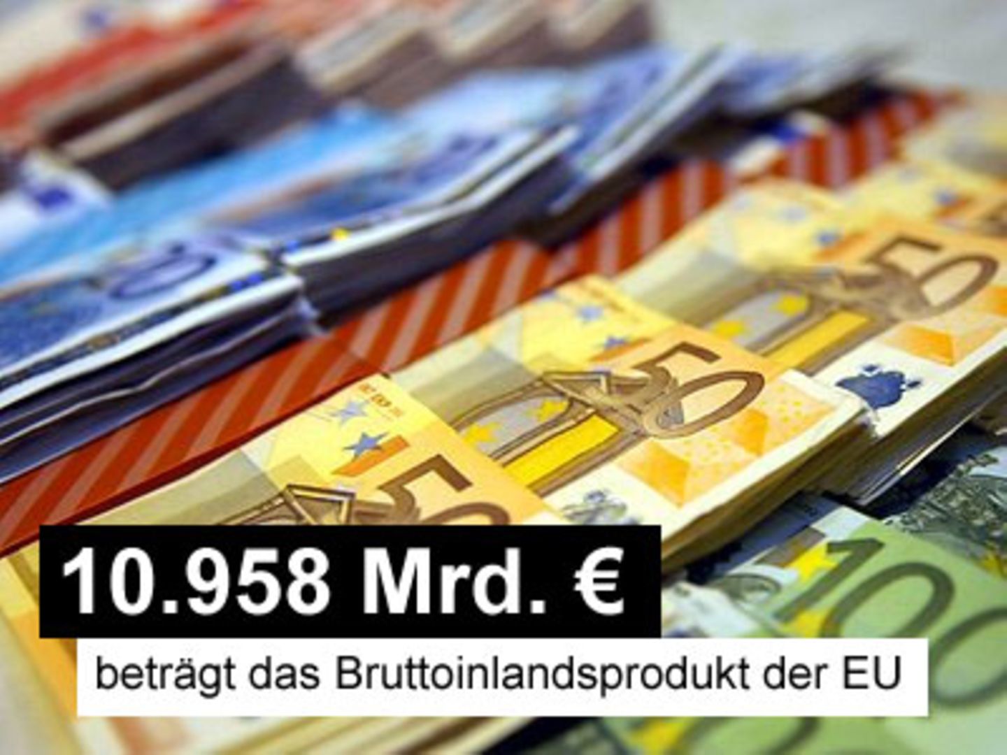 Fotostrecke: Die Europäische Union in Zahlen