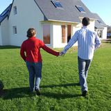 ©PHOTOPQR/LE TELEGRAMME/CLAUDE PRIGENT ; Accession a la propriete, achat de maison, lotissement, construction nouveau batiment.