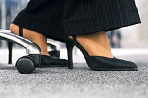 Stöckelschuhe haben auch gesundheitliche Vorteile: Sie stärken die Beckenboden-Muskulatur