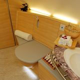 Das stille Örtchen der ersten Klasse: Aus der Toilette ist ein riesiges "Spa" geworden    Video: So entsteht der neue Airbus