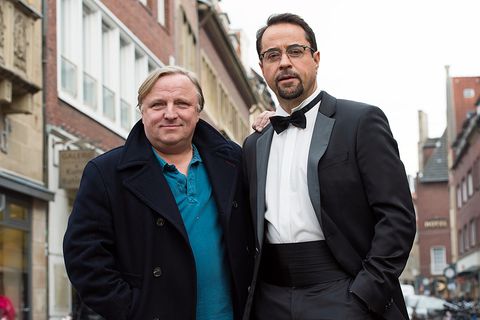 Bei der Weiterentwicklung der Figuren von Axel Prahl (l.) und Jan Josef Liefers gibt es Differenzen mit dem Sender