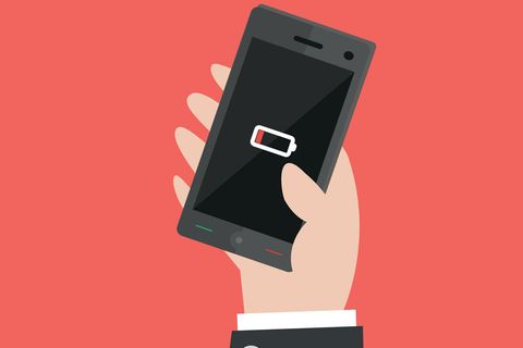 Leere Smartphone-Akkus - das muss bald nicht mehr sein.