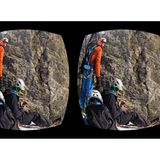 In der App für iPhone und Android-Smartphone gibt es auch einen 3D-Modus, der zwei Bilder zur räumlichen Wiedergabe zeigt. Dafür benötigt man nur ein kleines Hilfsmittel aus Pappe…