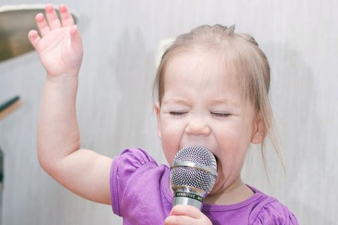 Wenn Kinder singen, dann immer voller Inbrunst