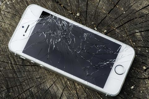 Gesplitterte Displays gehören zu den häufigsten Smartphone-Schäden
