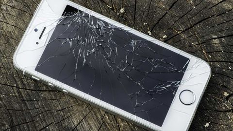 Gesplitterte Displays gehören zu den häufigsten Smartphone-Schäden
