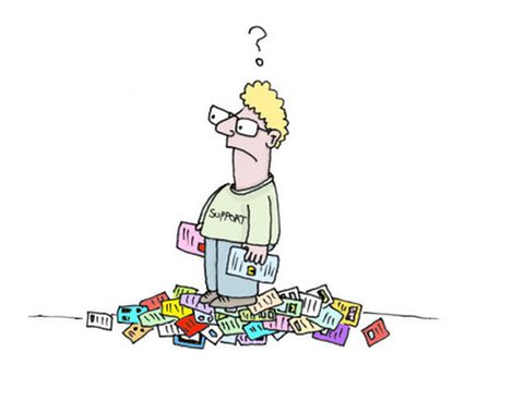 Wo ist denn bloß die gesuchte Seite?