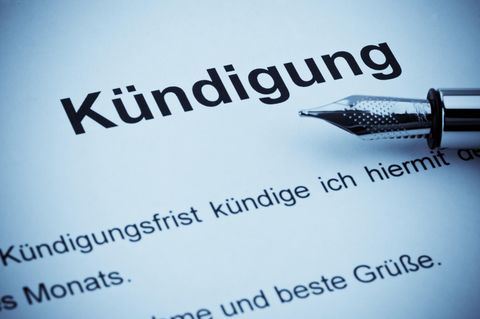 Kündigungsformular für Versicherung