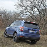 Der Kofferraum des Forester fasst zwischen 505 Liter und 1.573 Liter