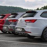 Der Seat Leon ST Cupra kommt in diversen Kriegsbemalungen