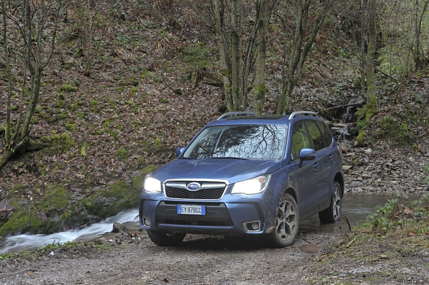 Mit einem Durchschnittsverbrauch von 6,3 Liter pro 100 km rangiert der der Forester im Mittelfeld des Segments
