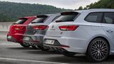 Der Seat Leon ST Cupra kommt in diversen Kriegsbemalungen