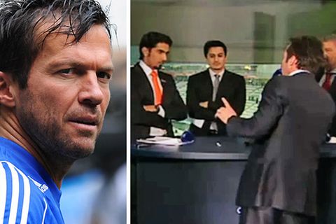 Ins Netz gegangen: Lothar Matthäus rastet im TV-Studio aus