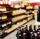 Wein umtauschen im Supermarkt