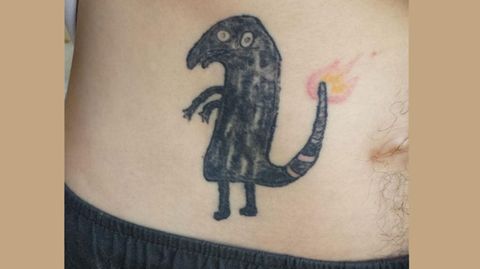 Hässlich, aber liebenswert: Dieses Tattoo wird zur Lachnummer