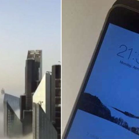 Missgeschick in 165 Meter Höhe: iPhone fällt aus 40. Stock - und filmt den Sturz