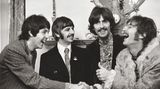 Und natürlich fotografierte sie immer wieder die Beatles, die Band ihres (späteren) Ehemannes Paul McCartney, wie hier im Jahr 1968.