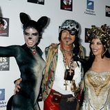 Deutsche in Hollywood unter sich: Mit seiner damaligen Frau Thea besuchte Thomas Gottschalk 2007 Heidi Klums berühmt-berüchtigte Halloween-Party