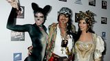 Deutsche in Hollywood unter sich: Mit seiner damaligen Frau Thea besuchte Thomas Gottschalk 2007 Heidi Klums berühmt-berüchtigte Halloween-Party