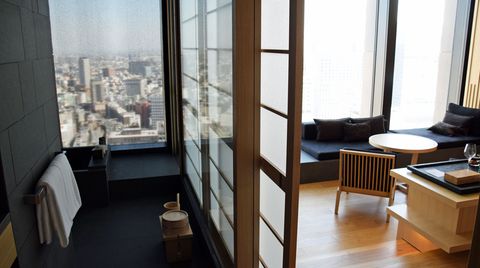 Zimmer im Aman Tokio
