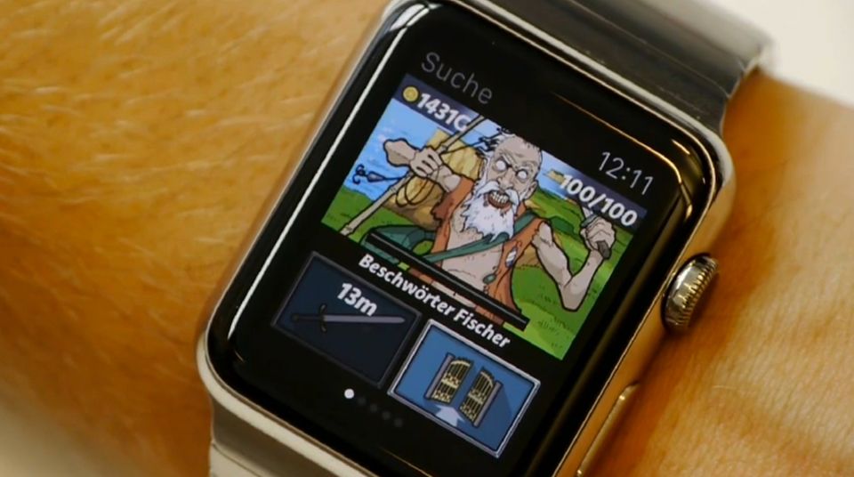 Trotz kleines Bildschirms: Games funktionieren prima auf der Apple Watch - dank kluger Konzepte.