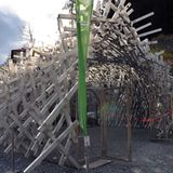 Ab dem 1. August 2015 beherbergt der White Noise Pavillon für einen Monat eine Installation von Gerwald Rockenschaub.