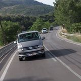 Der 62-kW- / 84-PS-Einstiegsmotor des T6 begnügt sich mit dem Effizienz-Paket mit einem Durschnittsverbrauch von 5.5 Litern pro