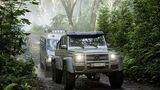 Mercedes-Benz G 63 AMG 6x6 und Sprinter am Set von Jurassic World.