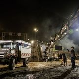 Und Action! Gleich legt der Unimog los!