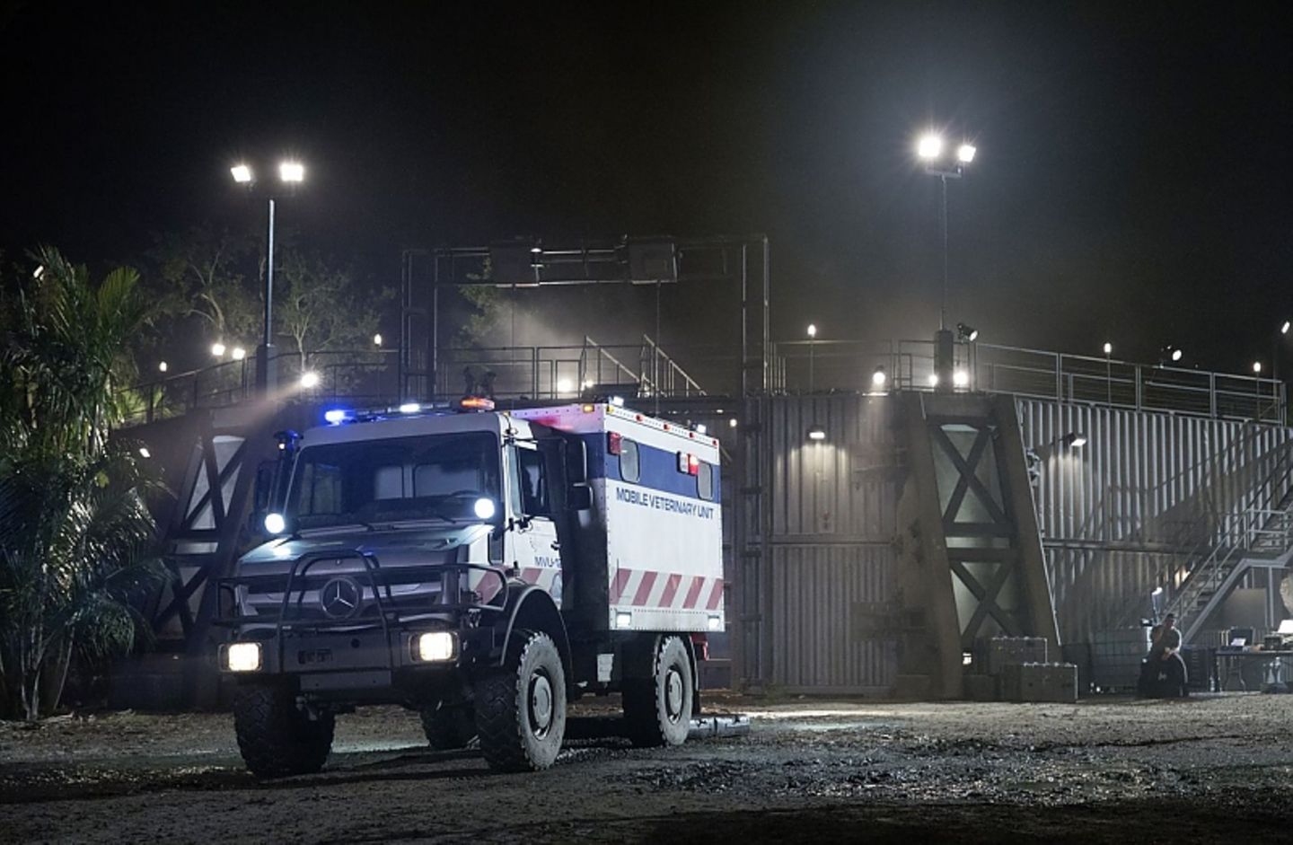Mercedes Fahrzeuge in Jurassic World: Unimog