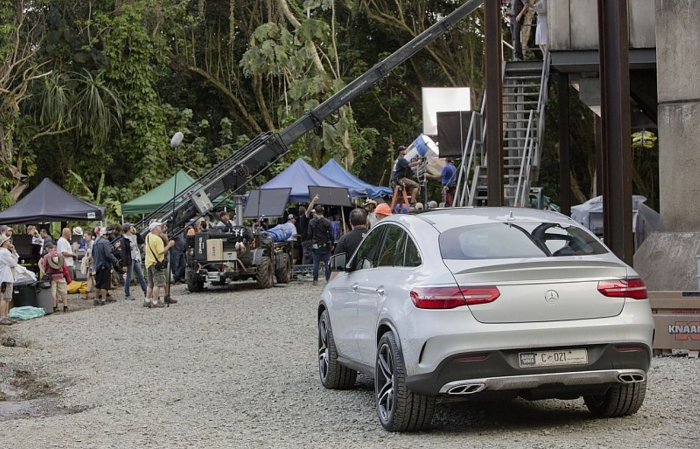 Mercedes Fahrzeuge in Jurassic World: Das Mercedes GLE Coupé