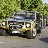 Fahrzeuge jeden Typs fuhren beim diesjährigen Gumball 3000 mit.