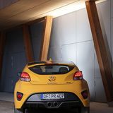 Auch des Heck fällt auf