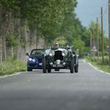 Frank Meakin Bentley Blower - 1.300 km hat Meakin vor der Mille Miglia abgespult