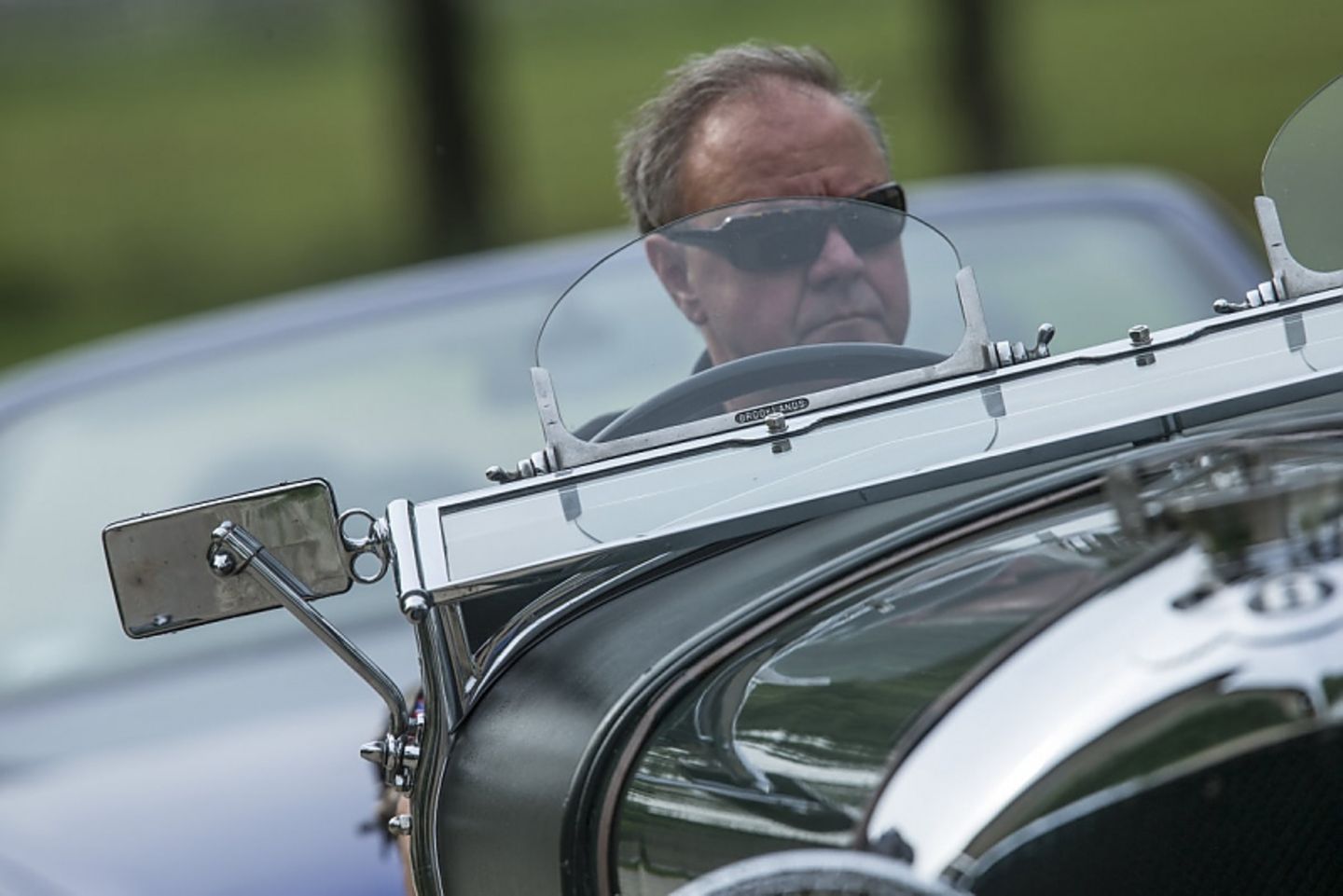 Frank Meakin im Bentley Blower