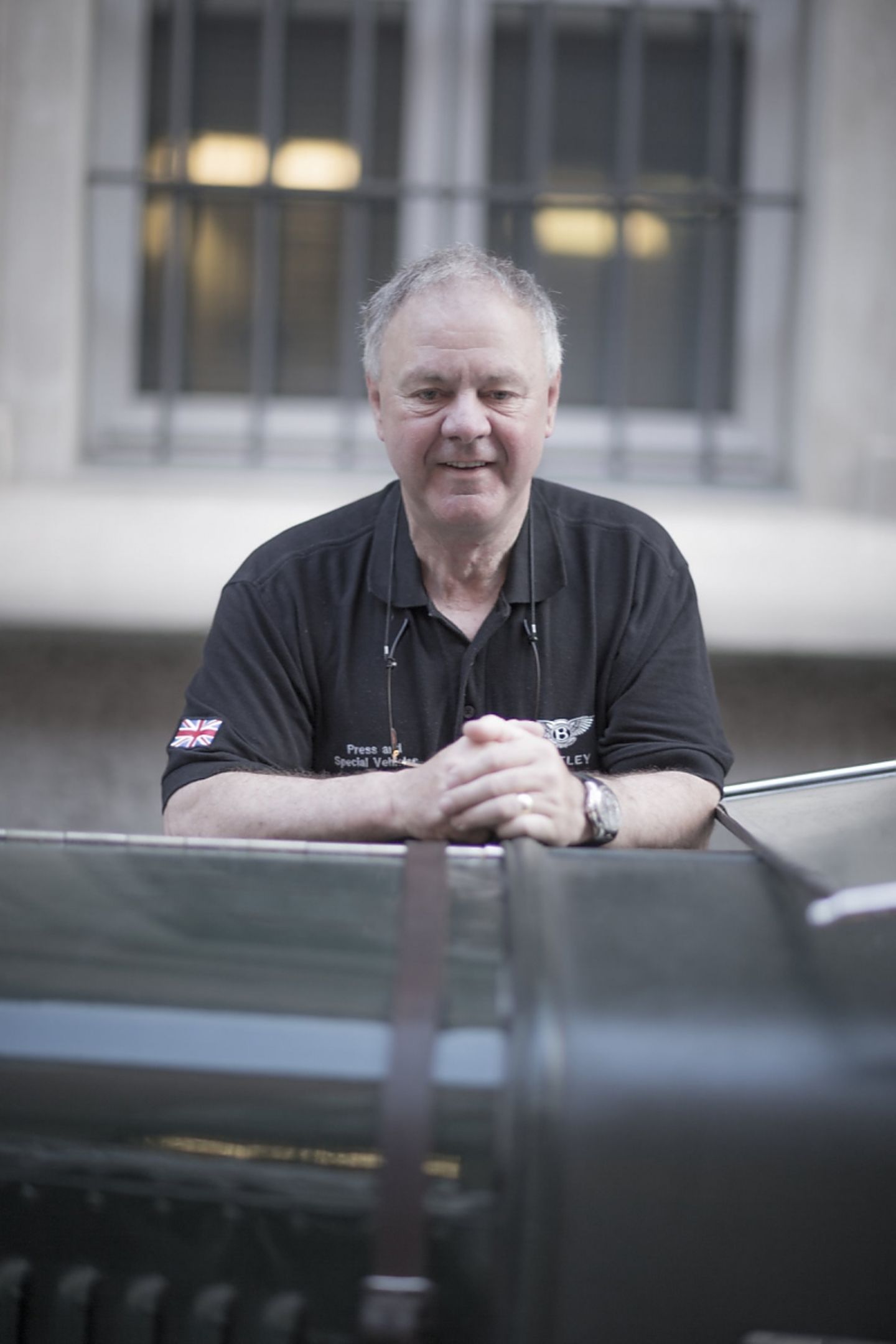 Frank Meakin hatte mit seinem Bentley Blower auf der Mille Miglia 2015 nicht viel zu tun