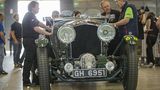 Frank Meakin am Bentley Blower vom 1930