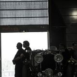 Frank Meakin am Bentley Blower