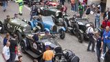 Der Bentley Blower mit der Startnummer 68 auf der Mille Miglia 2015