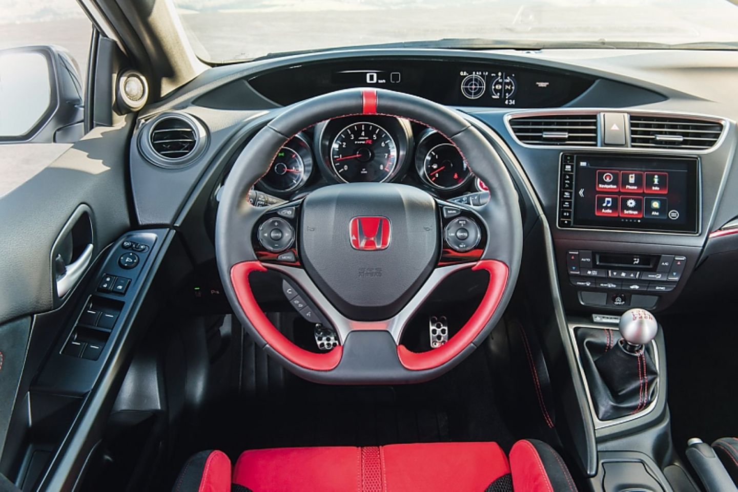 Das Interieur des Honda Civic Type R