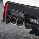 Der Diffusor sorgt für Abtrieb