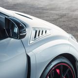 Luftauslässe in den Kotflügeln sorgen für Kühlung